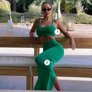 Asta Resort Paloma Crop and Paloma Maxi Skirt